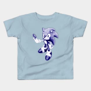 Sonic Pen Sketch Kids T-Shirt